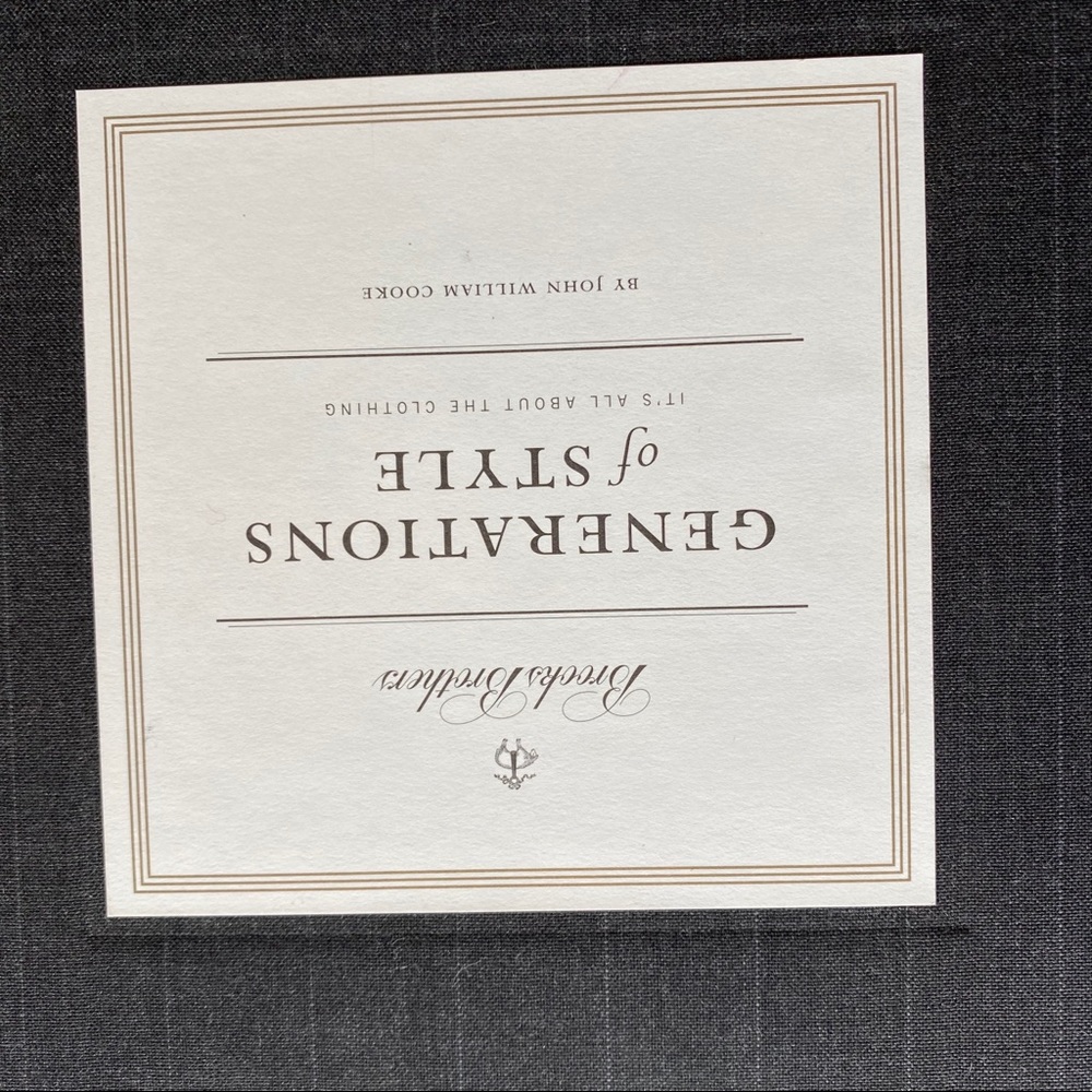 BROOKS BROTHERS “Generations of Style” decor book - Picture 3 of 16